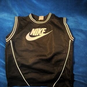Nike Black Sleeveless Mesh Top